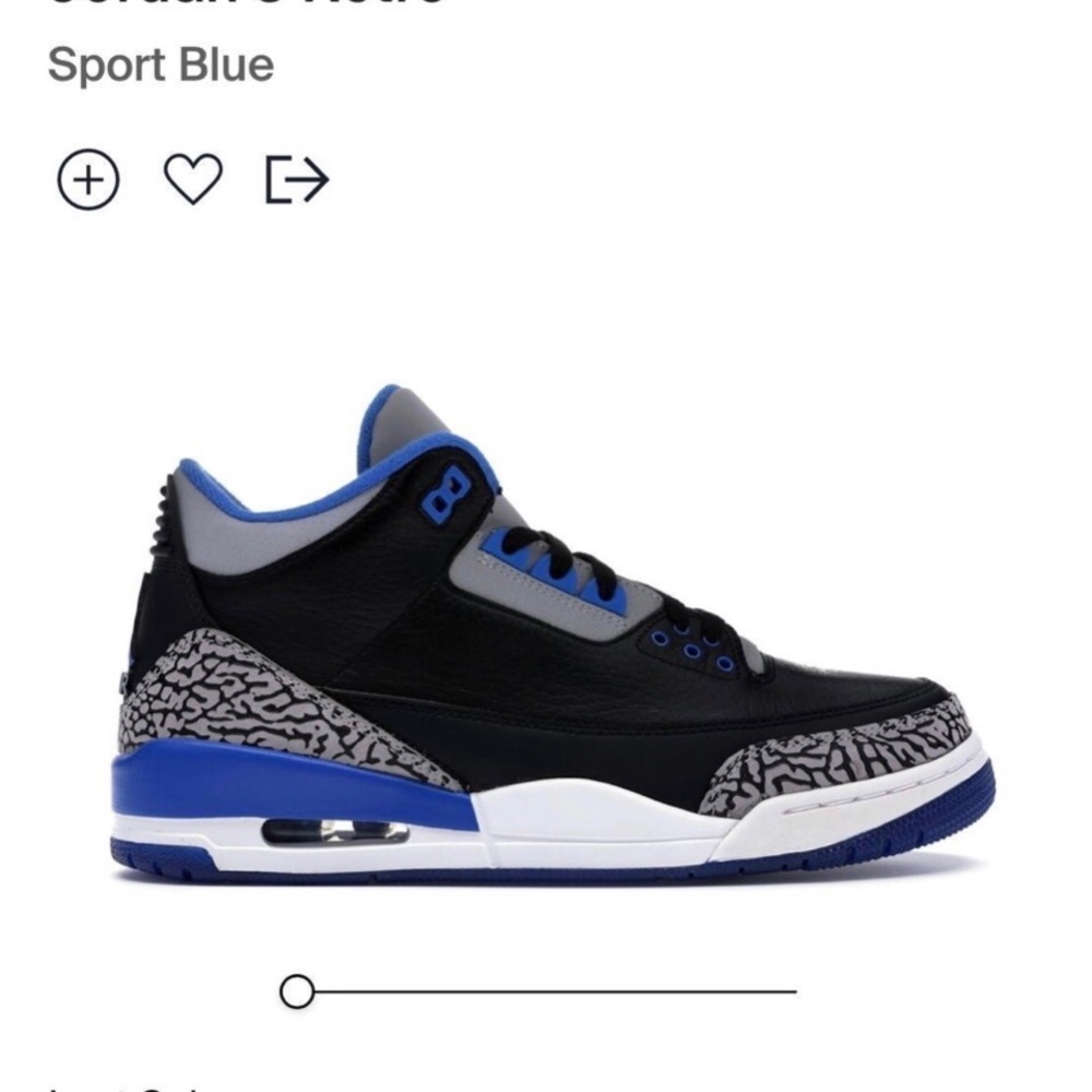 ❌SOLD❌ ⭐️AUTHENTIC AIR JORDON RETRO ‘SPORT BLUE’⭐️